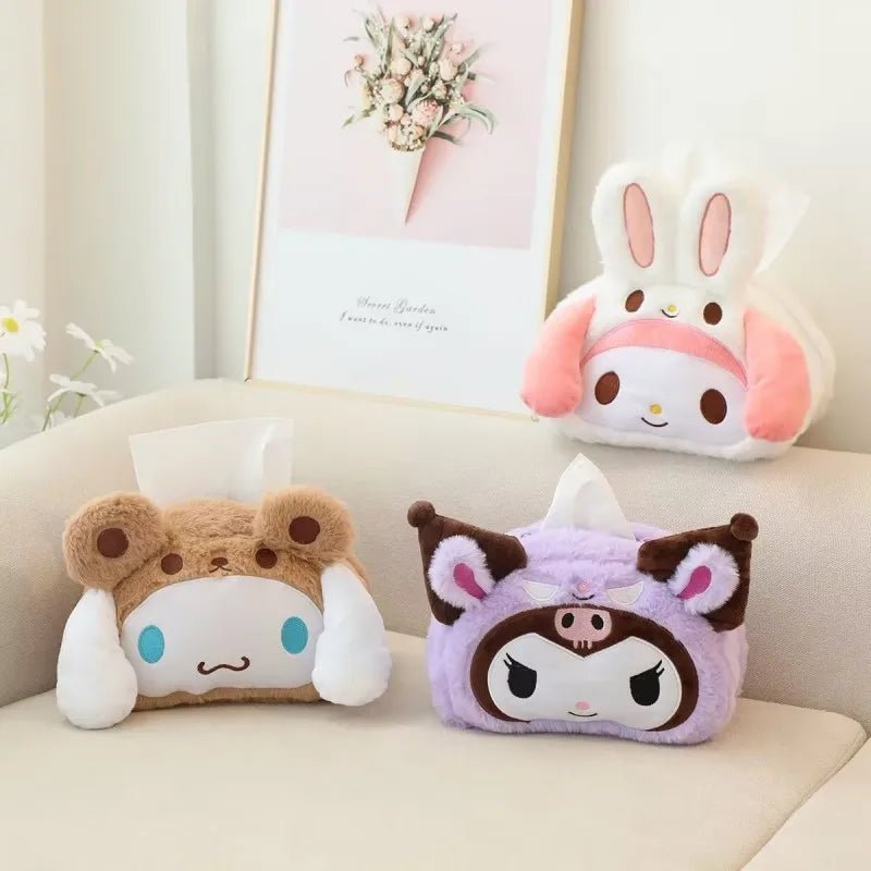 Kawaiimi - makeup accessories - Sanrio Makeup Tissue Box - 1