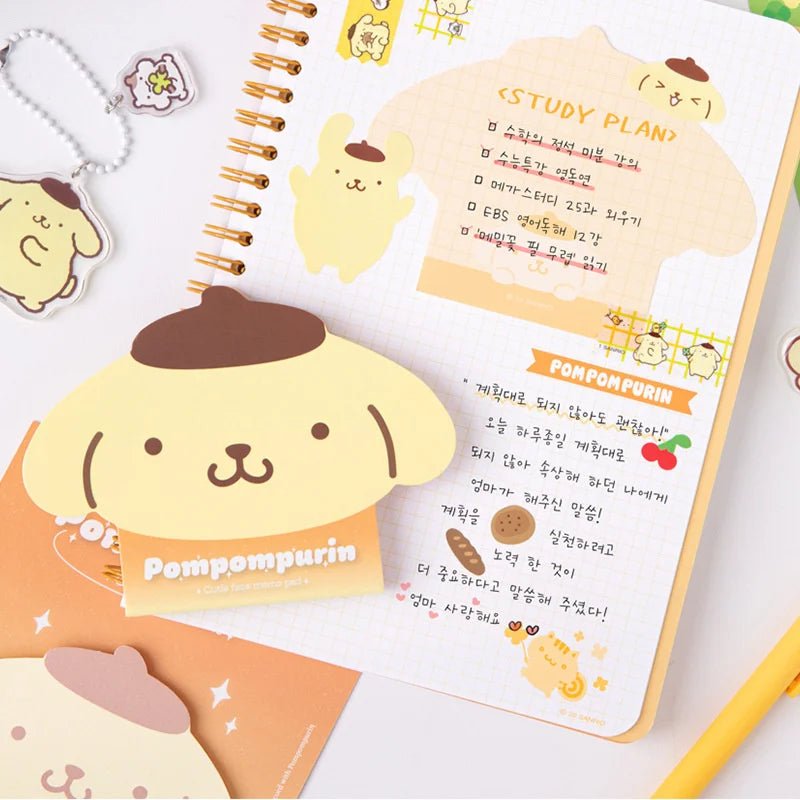 Kawaiimi - stationery flags & tabs - Sanrio Study Memo Pad - 4