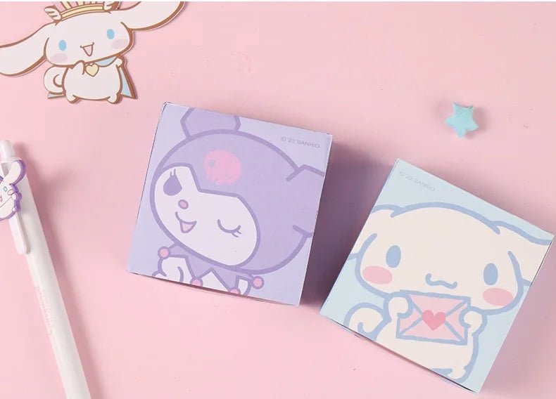 Kawaiimi - post - it notes - Sanrio Study Time Memo Pads - 10