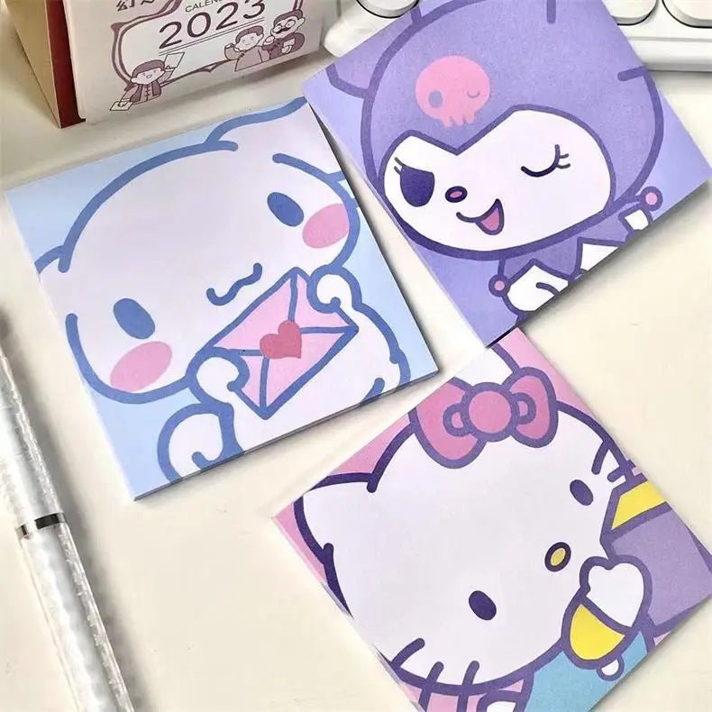 Kawaiimi - post - it notes - Sanrio Study Time Memo Pads - 2