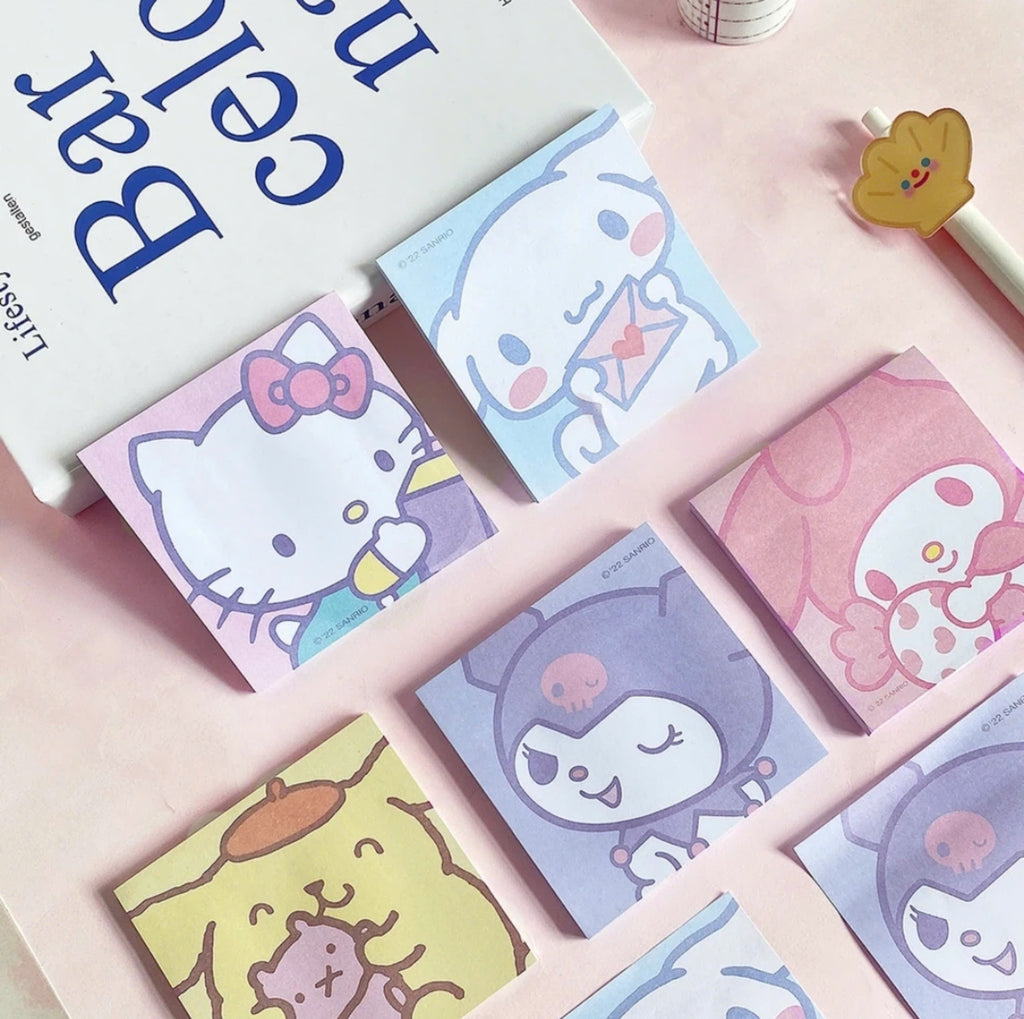 Kawaiimi - post - it notes - Sanrio Study Time Memo Pads - 4