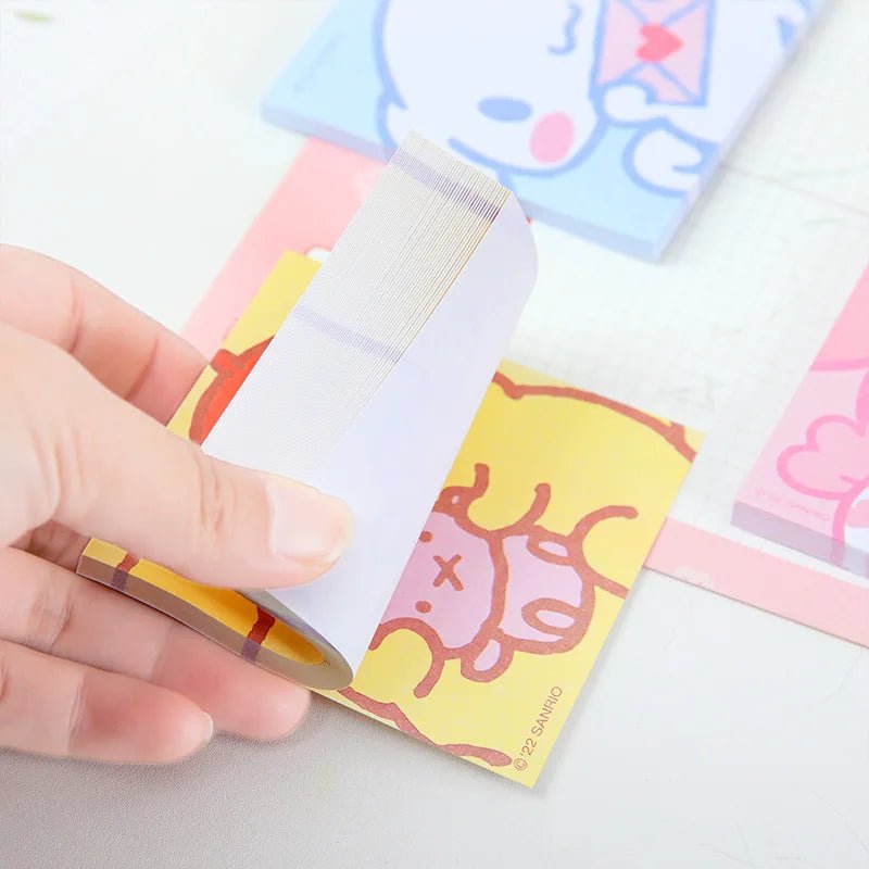 Kawaiimi - post - it notes - Sanrio Study Time Memo Pads - 8