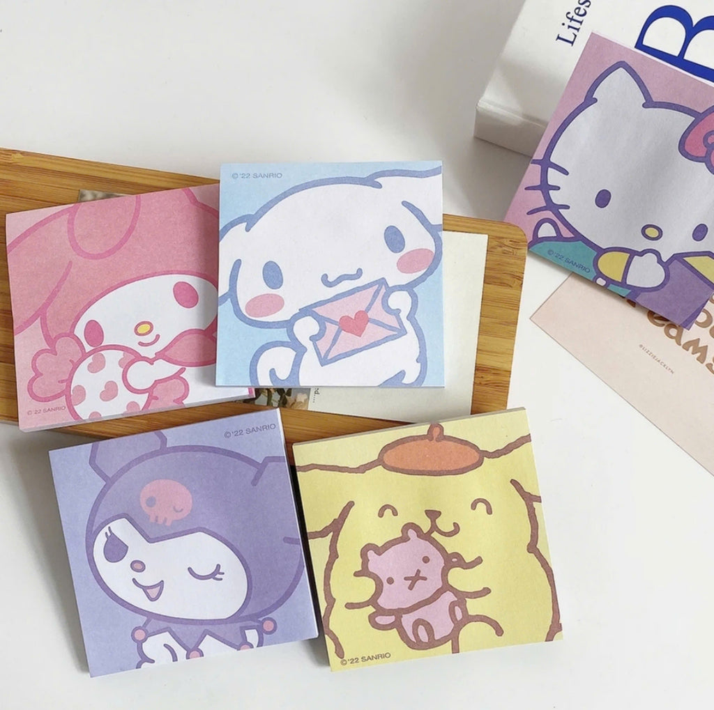 Kawaiimi - post - it notes - Sanrio Study Time Memo Pads - 7