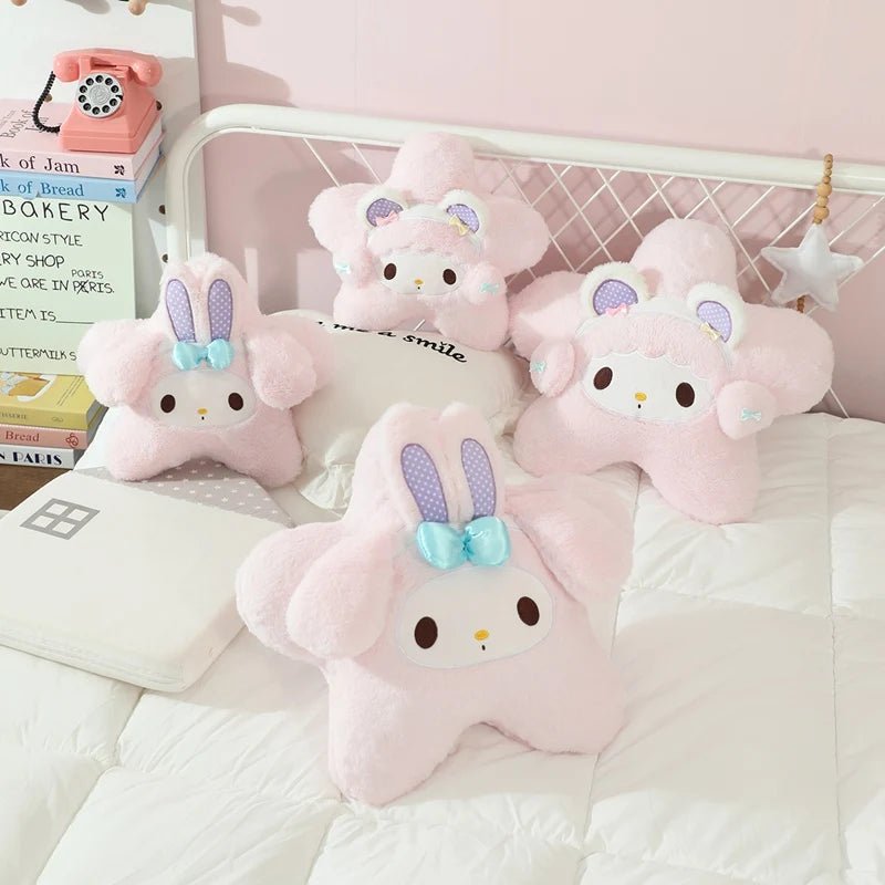 Kawaiimi - plush seat cushions & seat pads - Sanrio Twinkle Star Plushies - 1