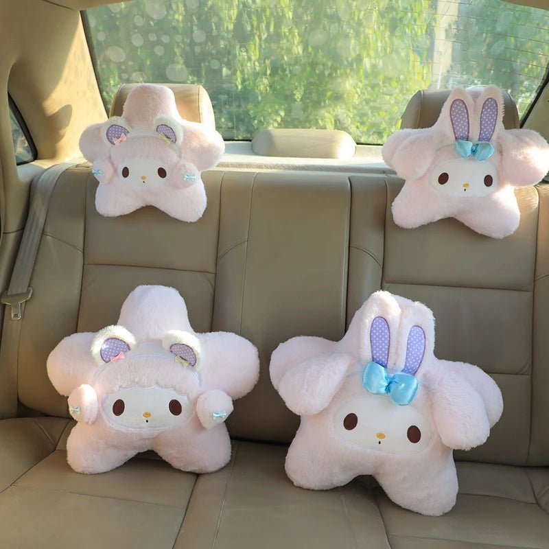 Kawaiimi - plush seat cushions & seat pads - Sanrio Twinkle Star Plushies - 2