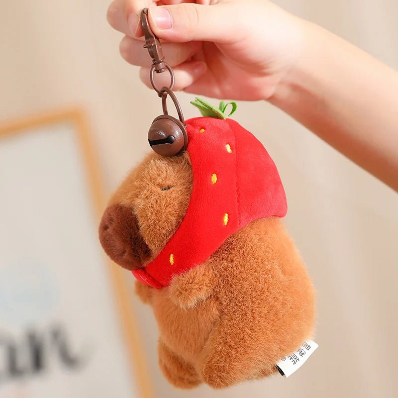 Kawaiimi - cute key tags and designer keychains - Squishy Capybara Keychains - 4