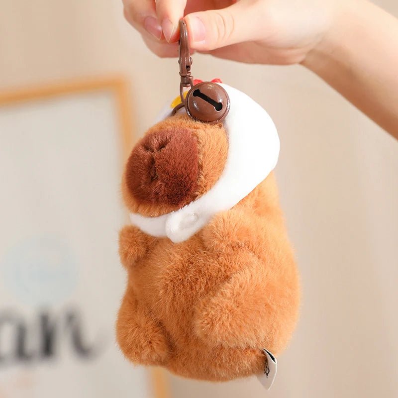 Kawaiimi - cute key tags and designer keychains - Squishy Capybara Keychains - 5