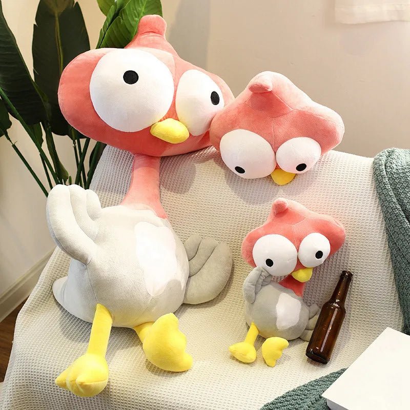 Kawaiimi - soft dolls & plush animals - Squishy Ostrich Plushie - 6