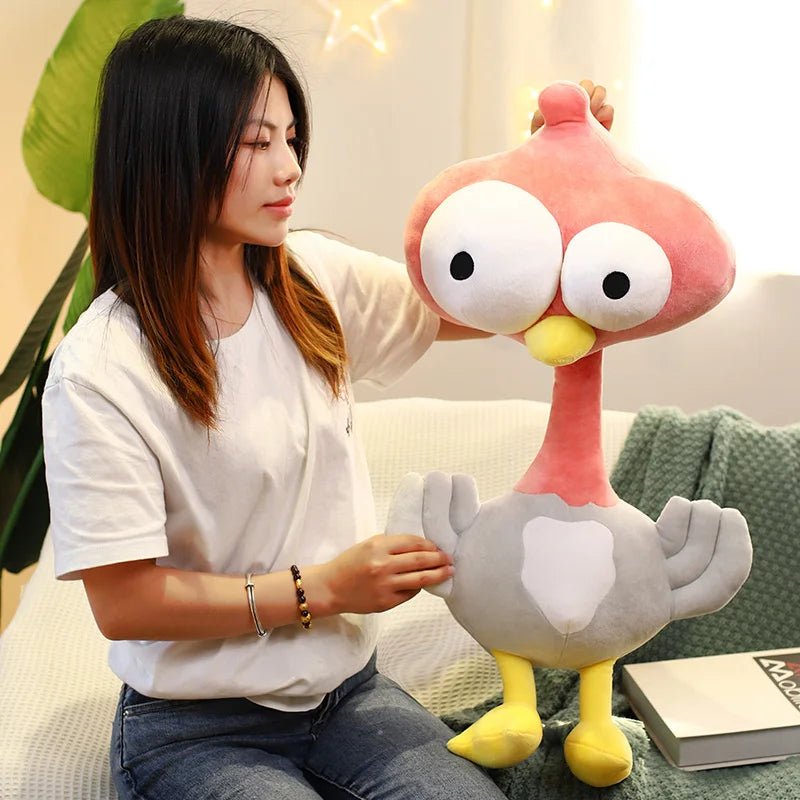 Kawaiimi - soft dolls & plush animals - Squishy Ostrich Plushie - 5