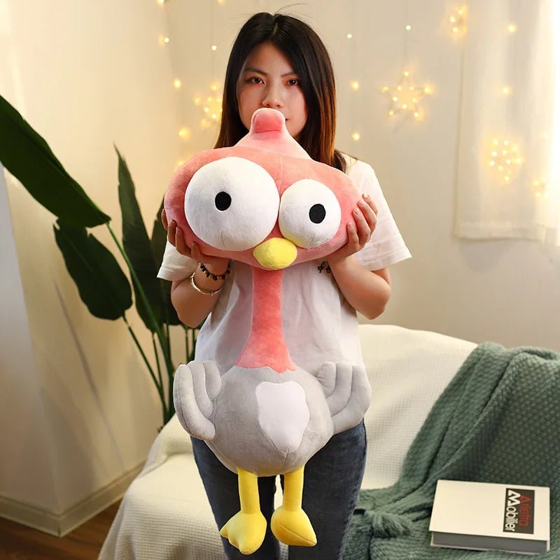 Kawaiimi - soft dolls & plush animals - Squishy Ostrich Plushie - 15