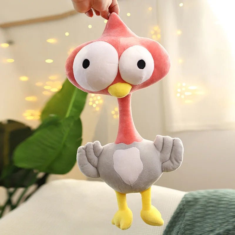 Kawaiimi - soft dolls & plush animals - Squishy Ostrich Plushie - 4