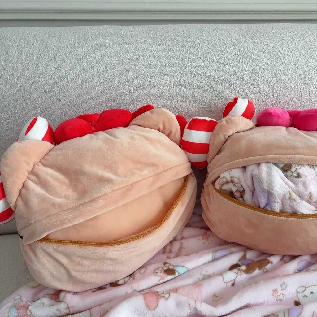 Kawaiimi - indoor chair & sofa cushions - Summer Hello Kitty Plush Cushion - 7