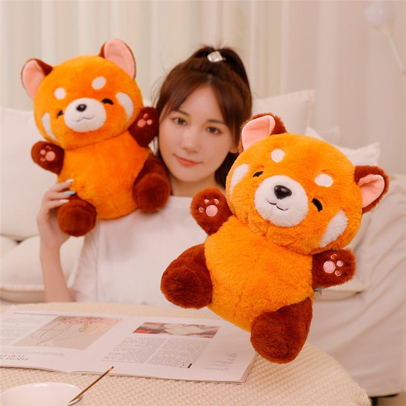 Kawaiimi - plush toys - Aggretsuko Red Panda Anime Plushie - 13