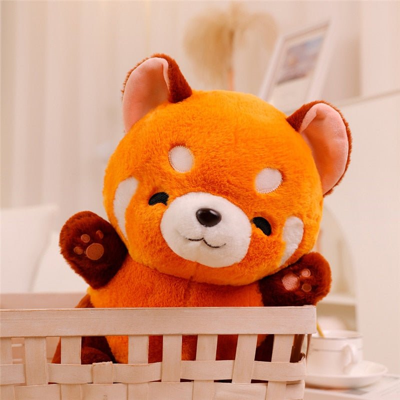 Kawaiimi - plush toys - Aggretsuko Red Panda Anime Plushie - 4