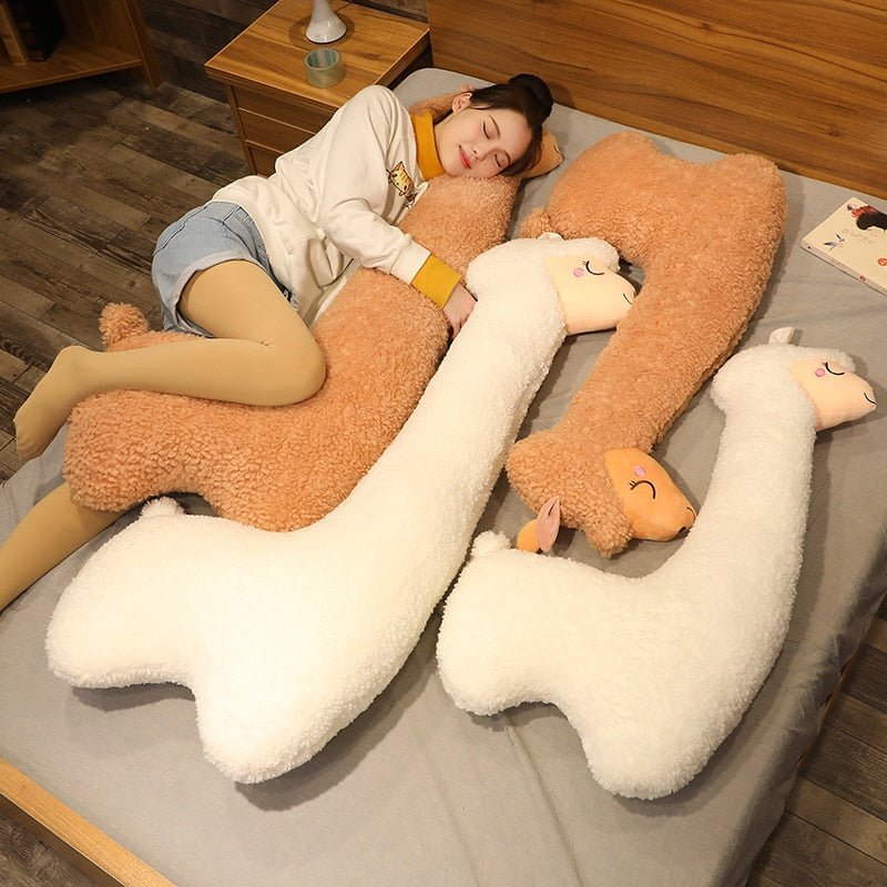 Kawaiimi - plush toys - Alpaca Cuddle Buddy Plush Pillow - 2