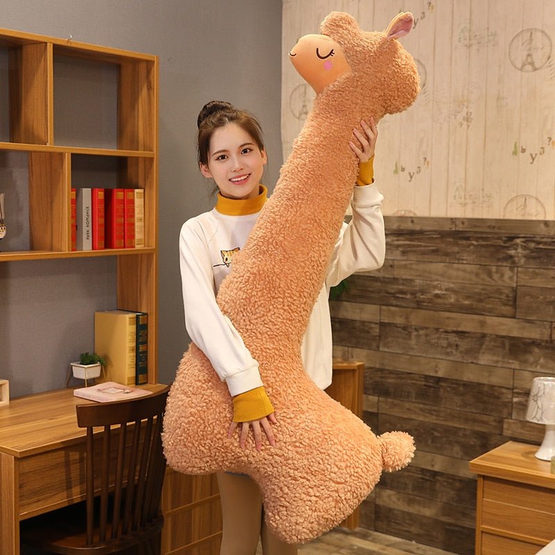 Kawaiimi - plush toys - Alpaca Cuddle Buddy Plush Pillow - 7