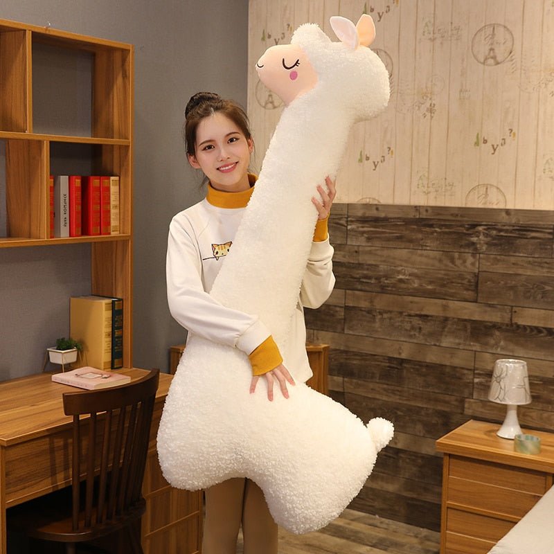 Kawaiimi - plush toys - Alpaca Cuddle Buddy Plush Pillow - 15
