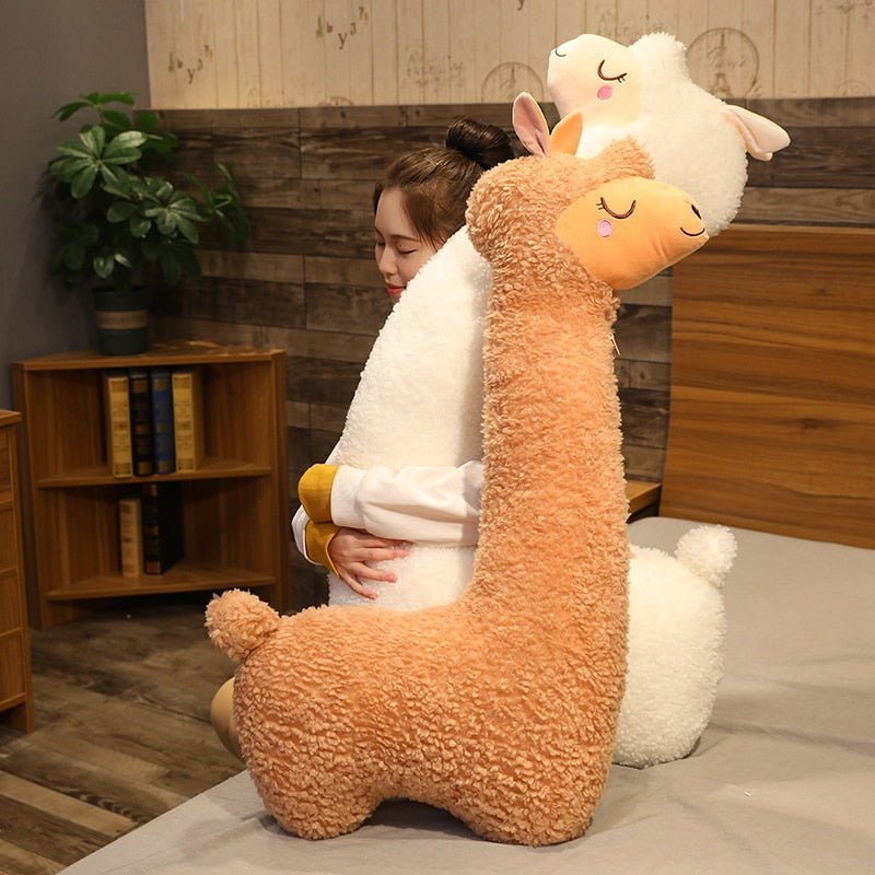 Kawaiimi - plush toys - Alpaca Cuddle Buddy Plush Pillow - 16