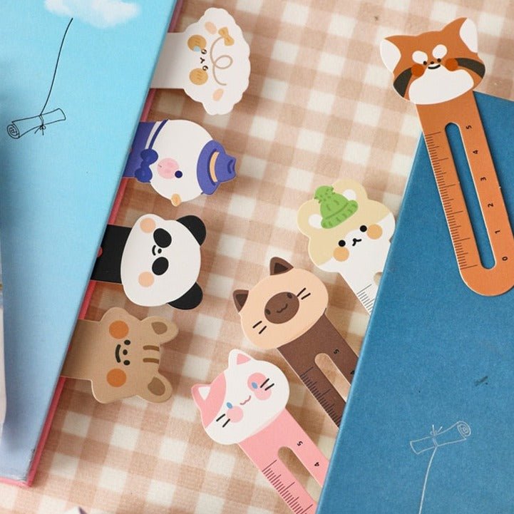 Kawaiimi - school supplies & office supplies - Animalville Cutie Bookmarks Set - 17