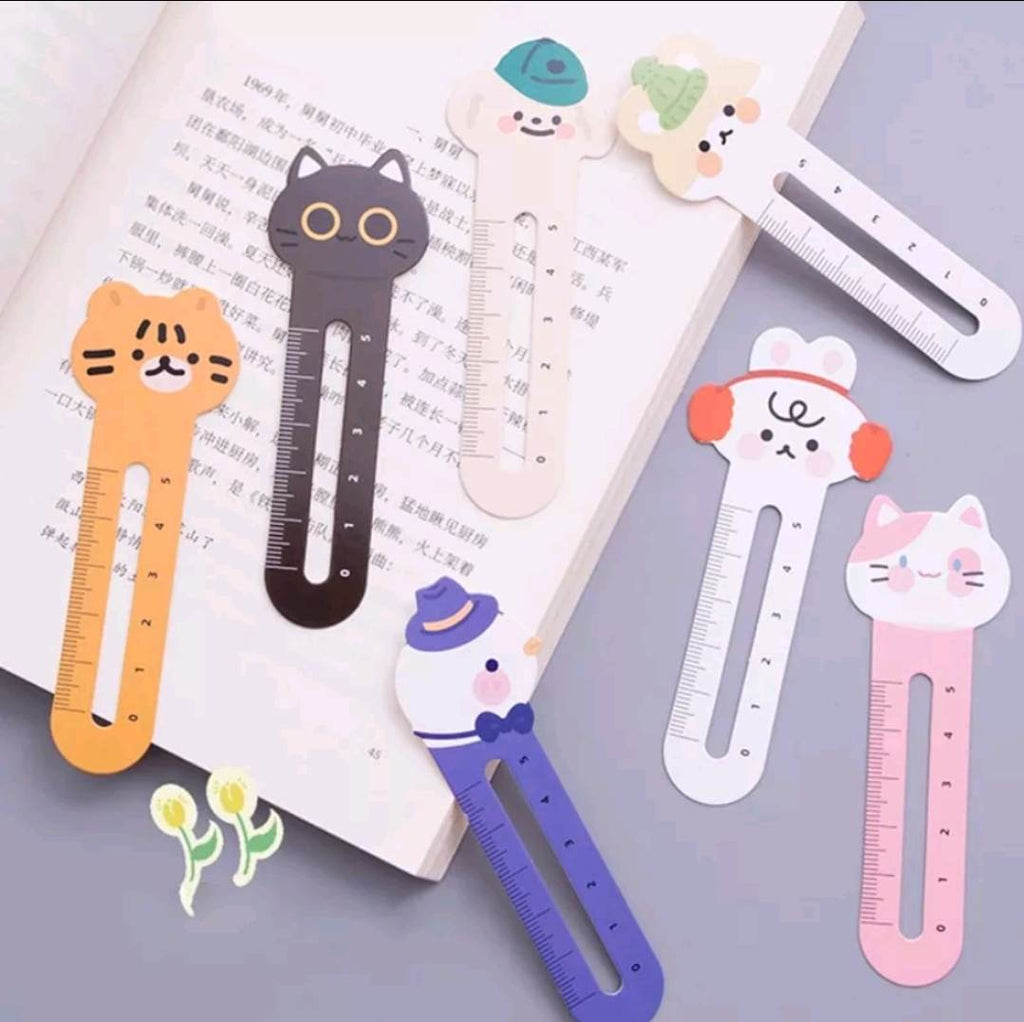 Kawaiimi - school supplies & office supplies - Animalville Cutie Bookmarks Set - 6