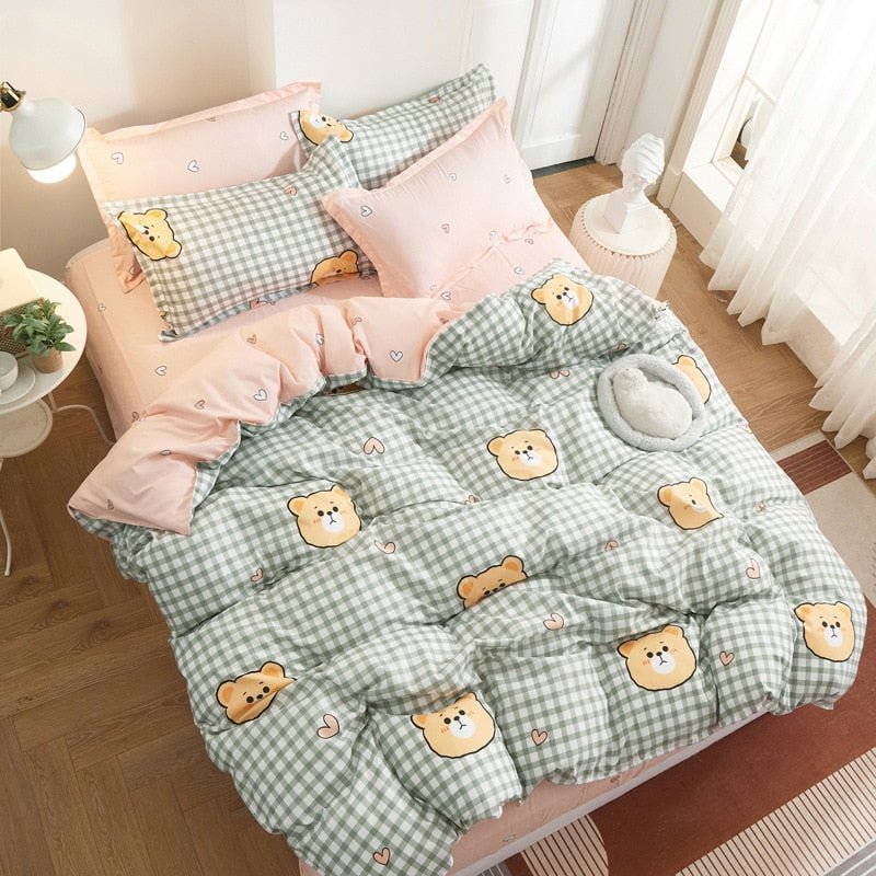 Kawaiimi - home & living - Baby Bear Bedding Set - 2