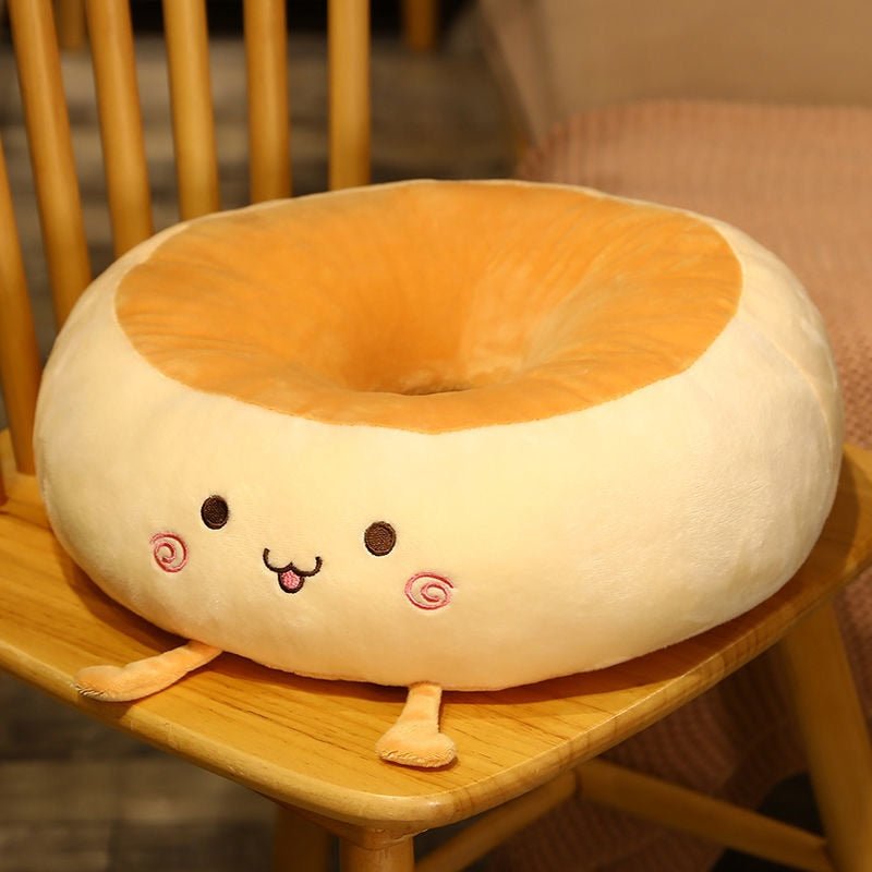 Kawaiimi - plush toys - Baked Donut Toast Plush Cushion Collection - 3