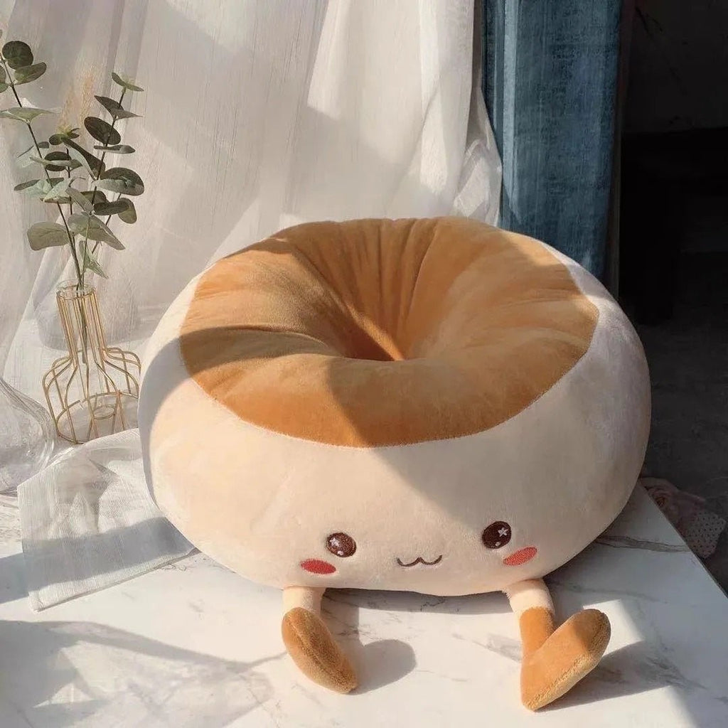 Kawaiimi - plush toys - Baked Donut Toast Plush Cushion Collection - 1