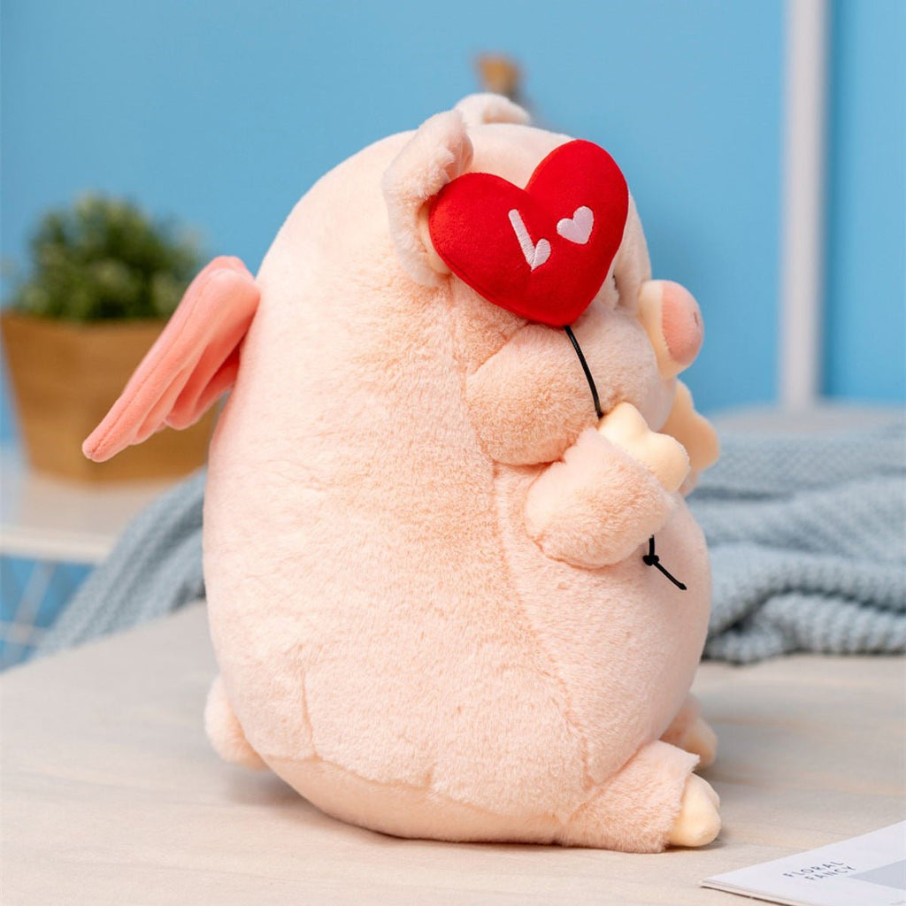 Kawaiimi - best plush toys gift ideas - Balloonbelly Sweetheart Piggy Plush - 9