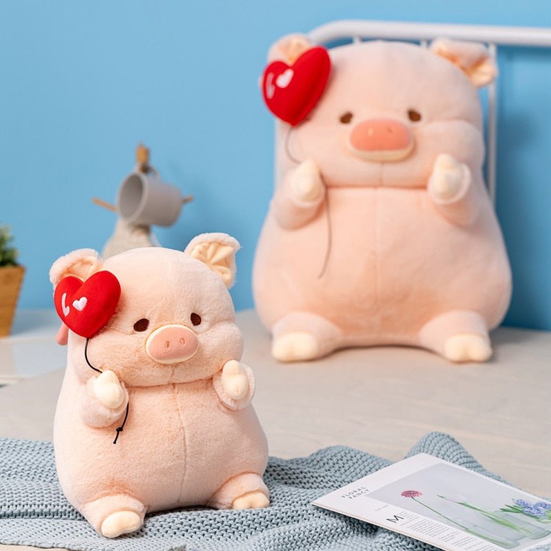 Kawaiimi - best plush toys gift ideas - Balloonbelly Sweetheart Piggy Plush - 6
