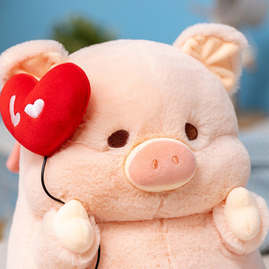 Kawaiimi - best plush toys gift ideas - Balloonbelly Sweetheart Piggy Plush - 7