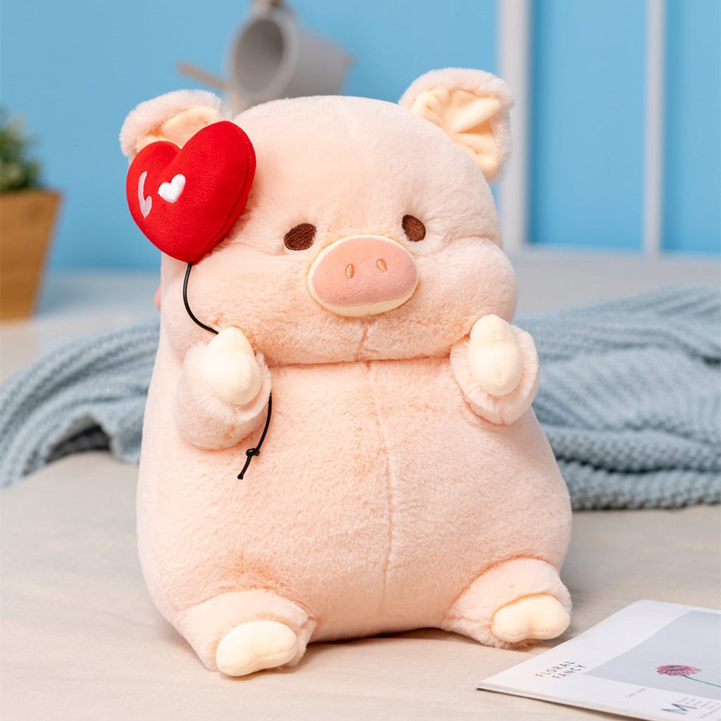 Kawaiimi - best plush toys gift ideas - Balloonbelly Sweetheart Piggy Plush - 3