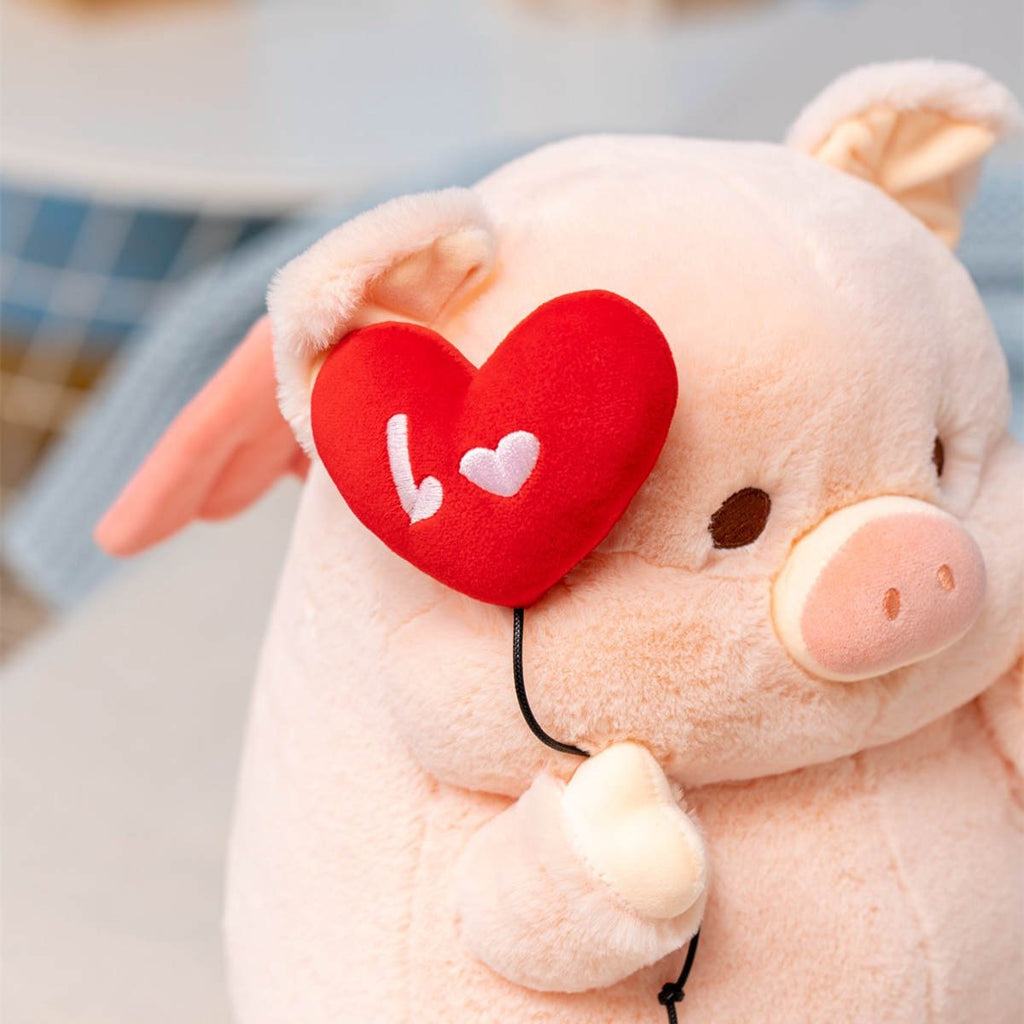 Kawaiimi - best plush toys gift ideas - Balloonbelly Sweetheart Piggy Plush - 8