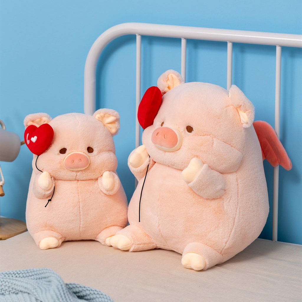 Kawaiimi - best plush toys gift ideas - Balloonbelly Sweetheart Piggy Plush - 4