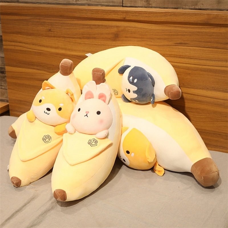 Kawaiimi - plush toys - Banana-Friendly Pet Pillow - 13