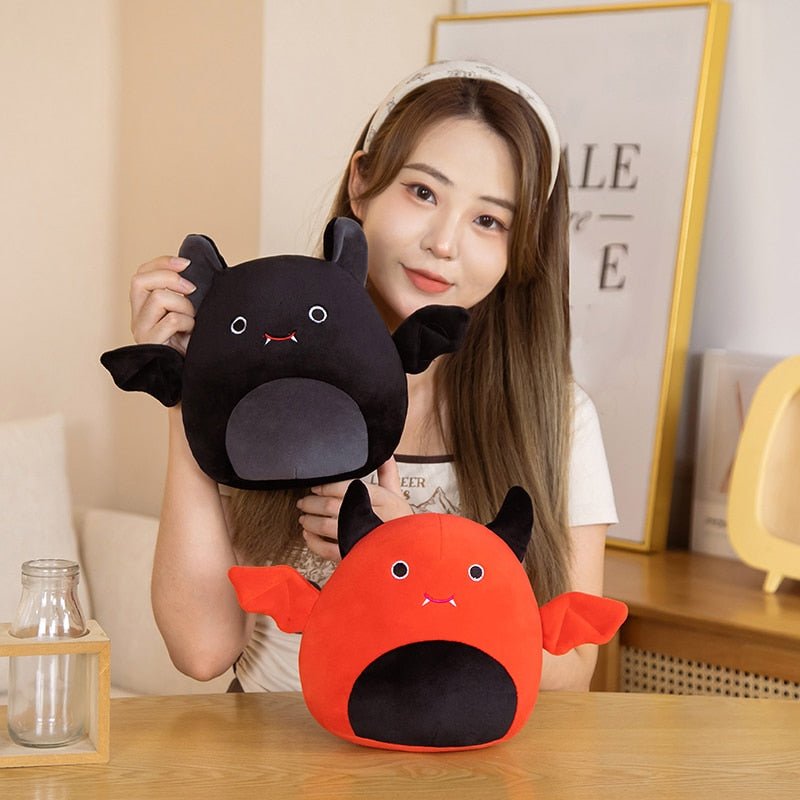 Kawaiimi - spooky & cute gift ideas - Batty Boo Pumpkin Pot Plushie - 5