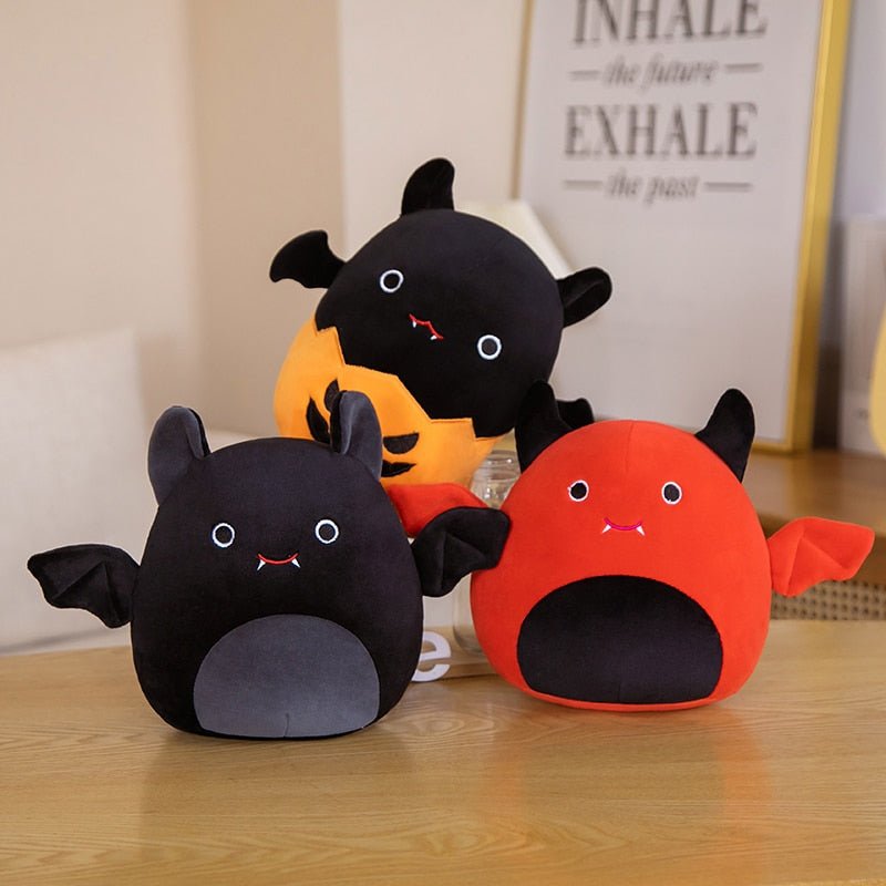 Kawaiimi - spooky & cute gift ideas - Batty Boo Pumpkin Pot Plushie - 3