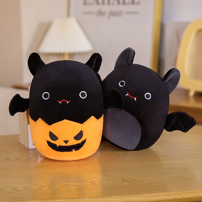 Kawaiimi - spooky & cute gift ideas - Batty Boo Pumpkin Pot Plushie - 2