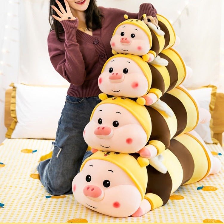 Kawaiimi - plush toys - Beezy the Pigbee Plushie - 5