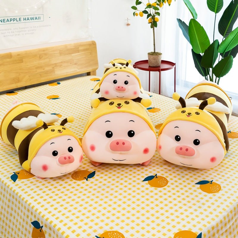 Kawaiimi - plush toys - Beezy the Pigbee Plushie - 3