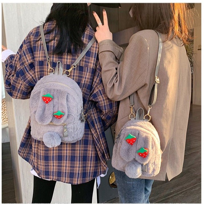 Kawaiimi - apparel and accessories - Berry Bunny Backpack - 11