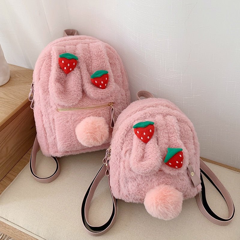 Kawaiimi - apparel and accessories - Berry Bunny Backpack - 1