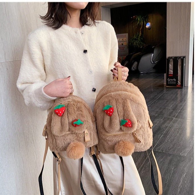 Kawaiimi - apparel and accessories - Berry Bunny Backpack - 10