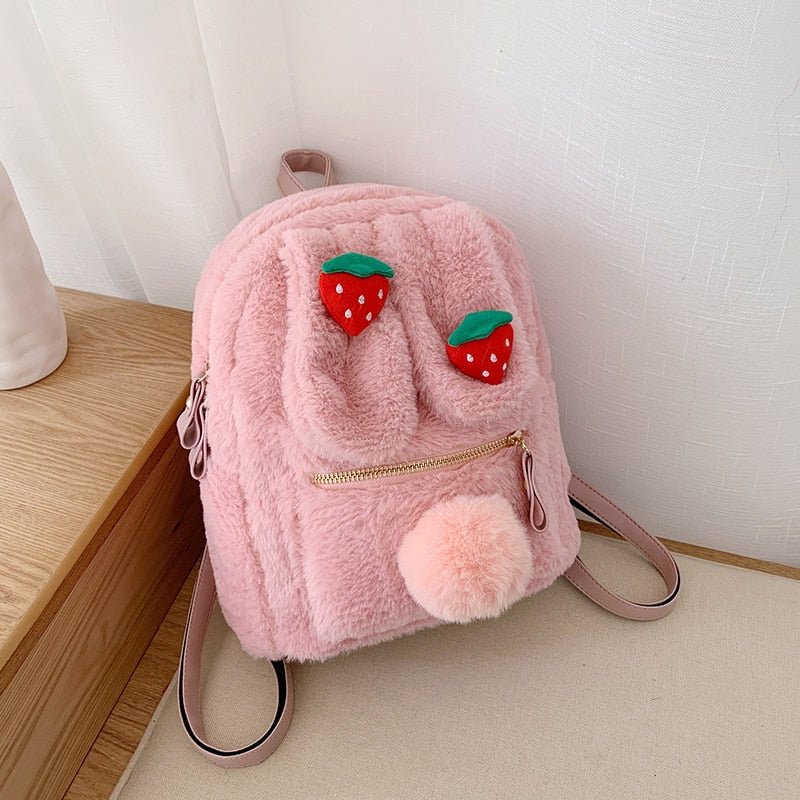 Kawaiimi - apparel and accessories - Berry Bunny Backpack - 4