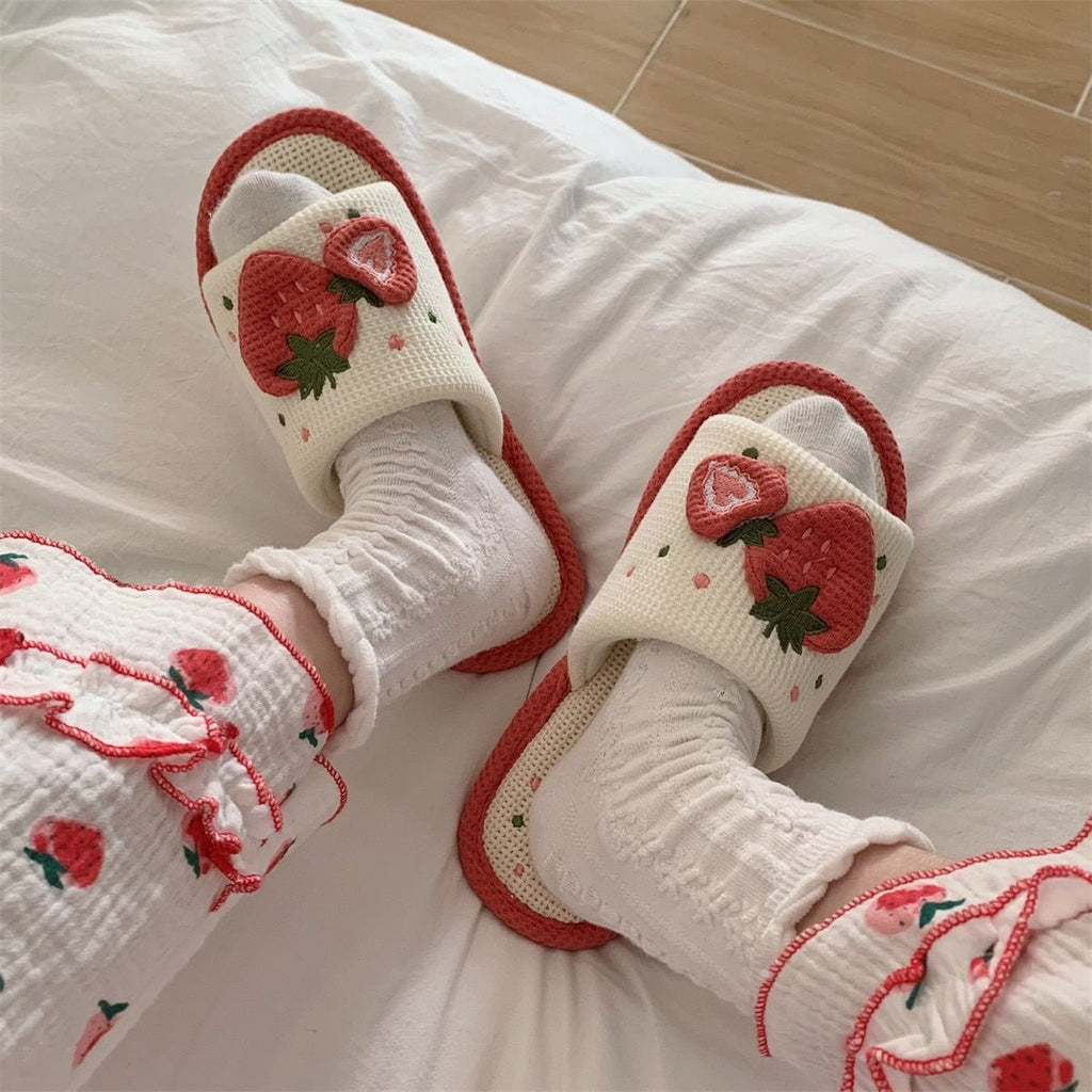 Kawaiimi - flip-flops, shoes & slippers for women - Berrylicious Home Slippers - 7