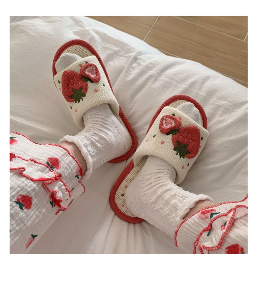 Kawaiimi - flip-flops, shoes & slippers for women - Berrylicious Home Slippers - 13