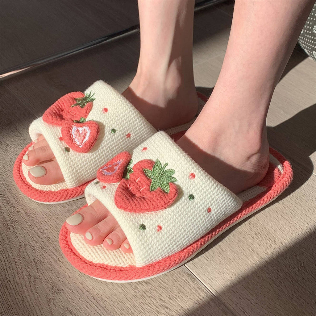 Kawaiimi - flip-flops, shoes & slippers for women - Berrylicious Home Slippers - 4