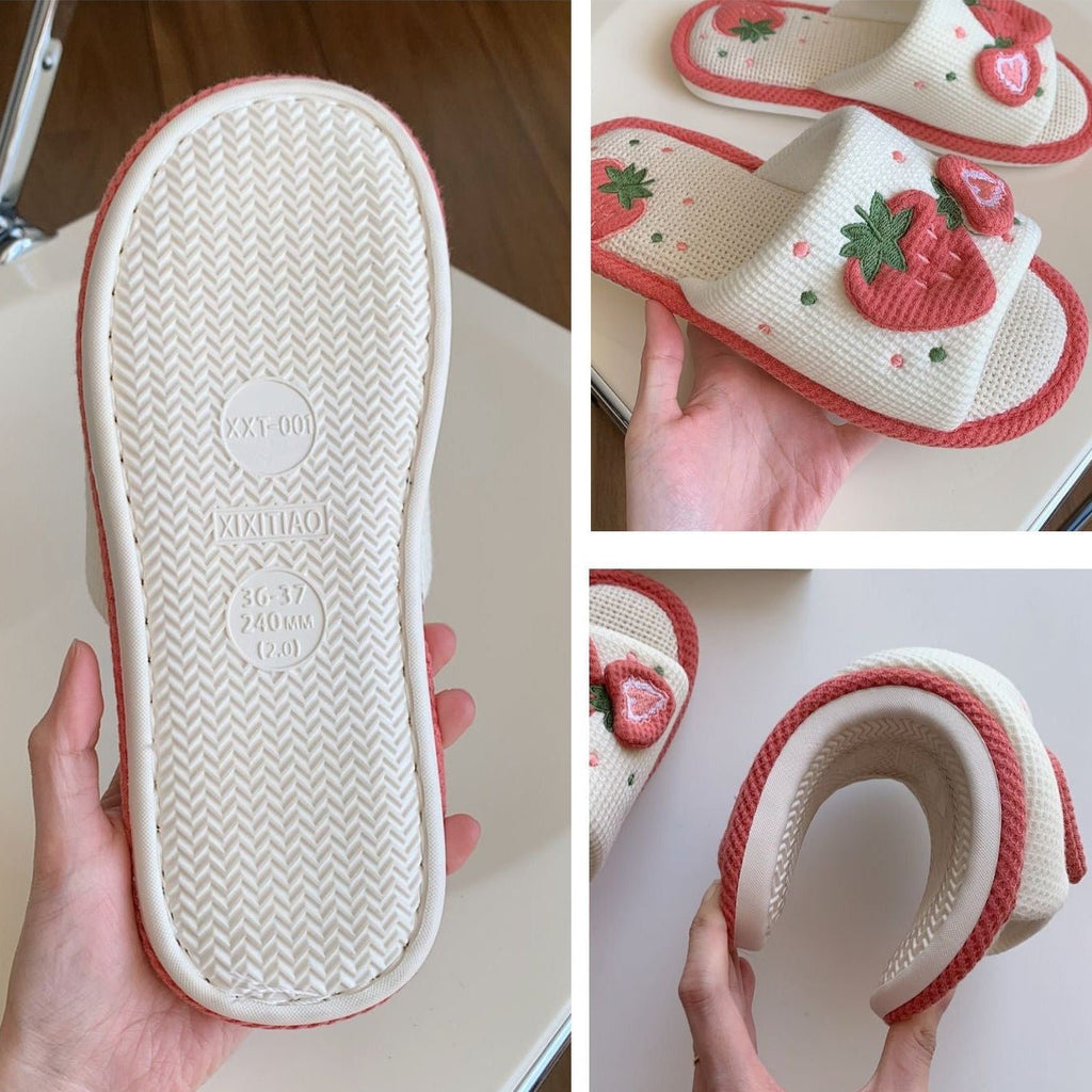 Kawaiimi - flip-flops, shoes & slippers for women - Berrylicious Home Slippers - 11
