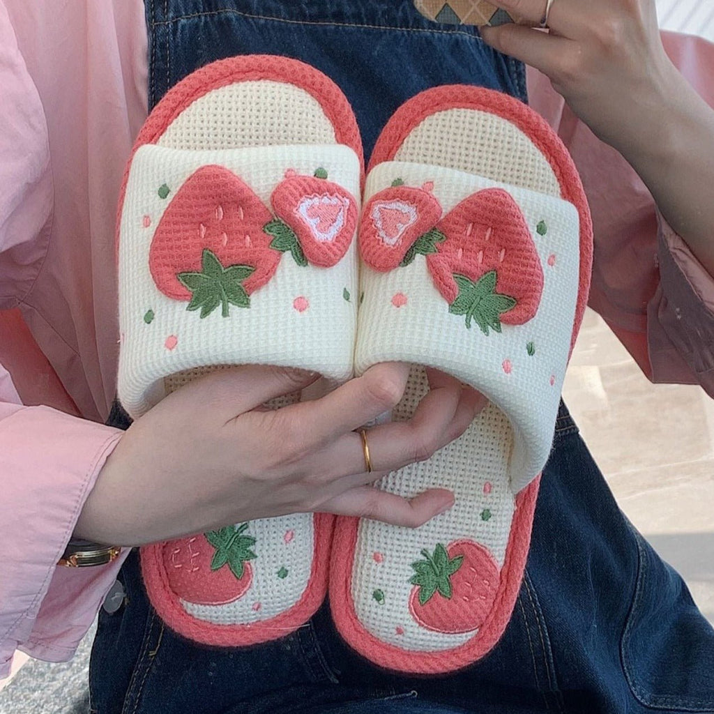 Kawaiimi - flip-flops, shoes & slippers for women - Berrylicious Home Slippers - 6