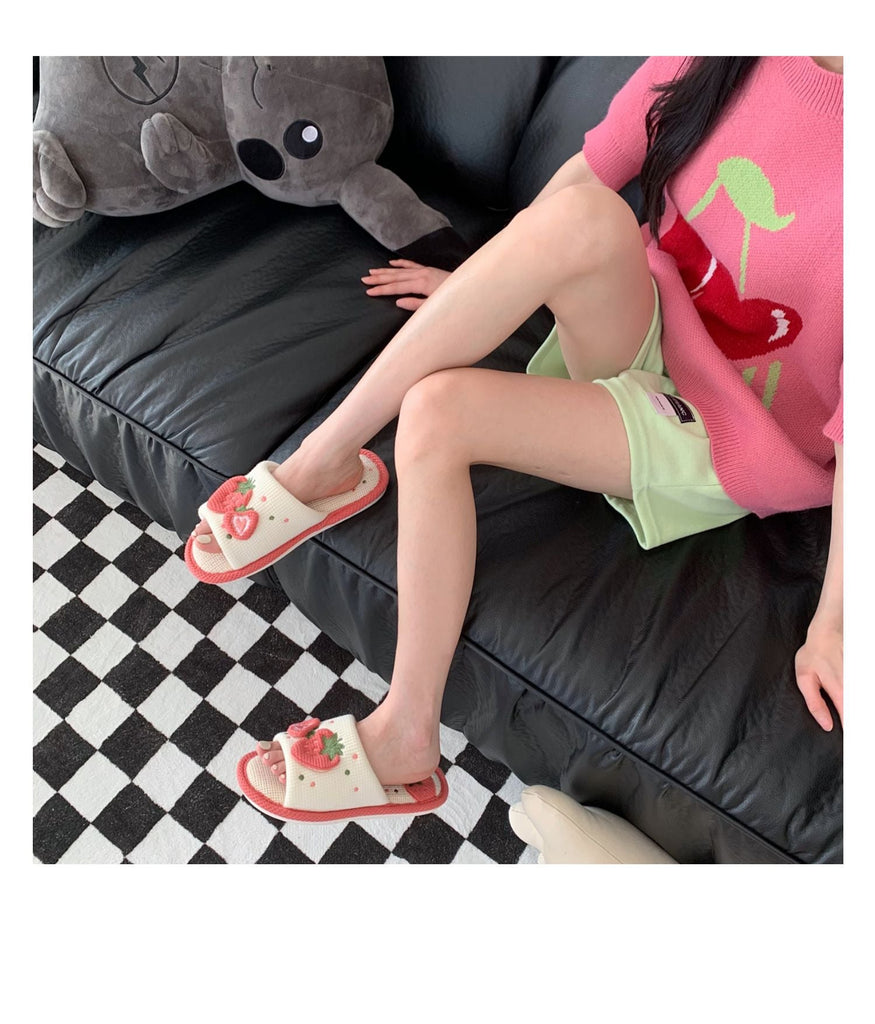Kawaiimi - flip-flops, shoes & slippers for women - Berrylicious Home Slippers - 12