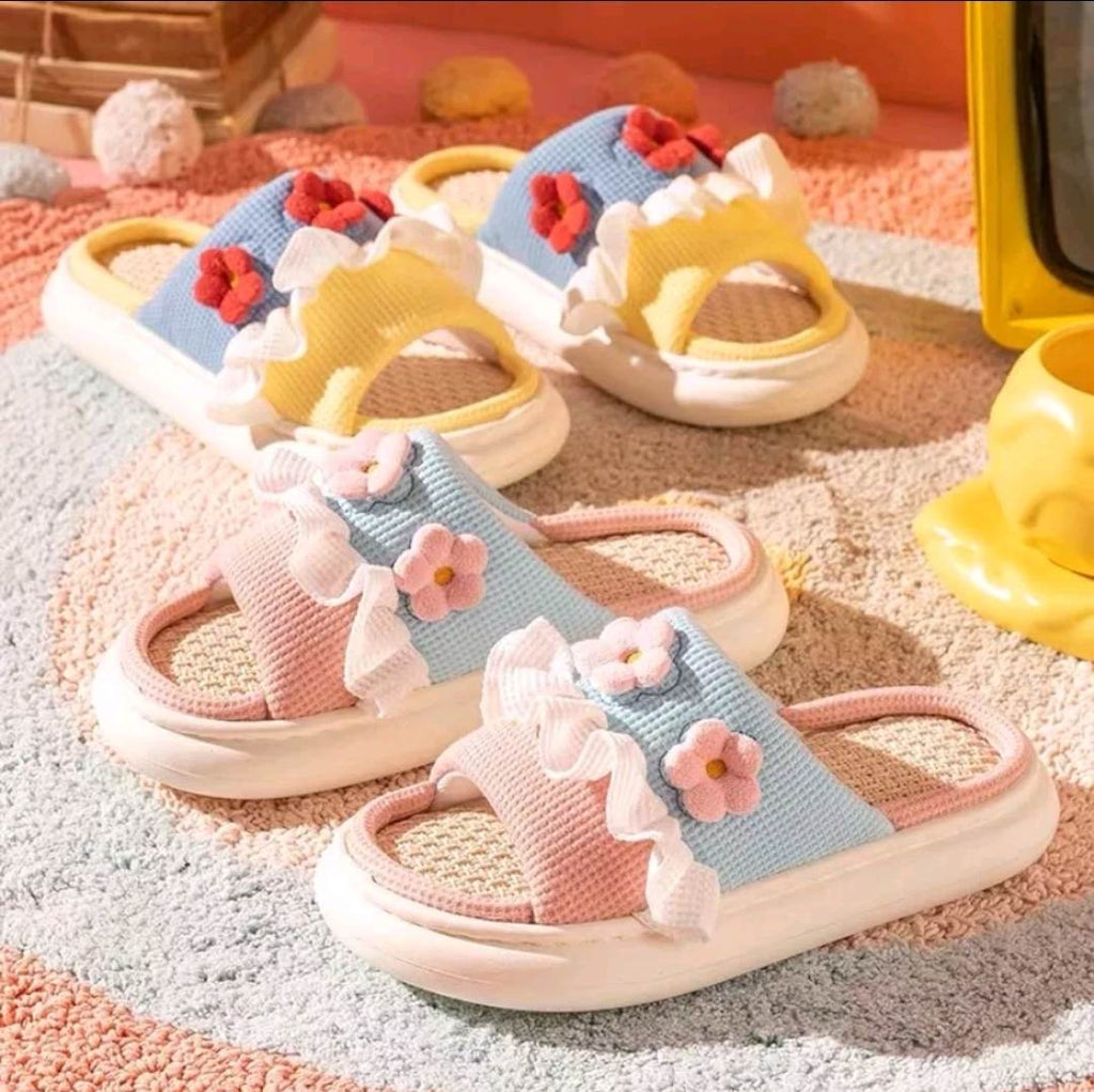 Kawaiimi - flip-flops, shoes & slippers for women - Blossom Princess Slippers - 7